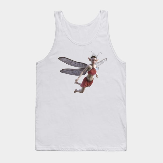 Beautiful  flying fairy Elf Tank Top by Carlosr1946